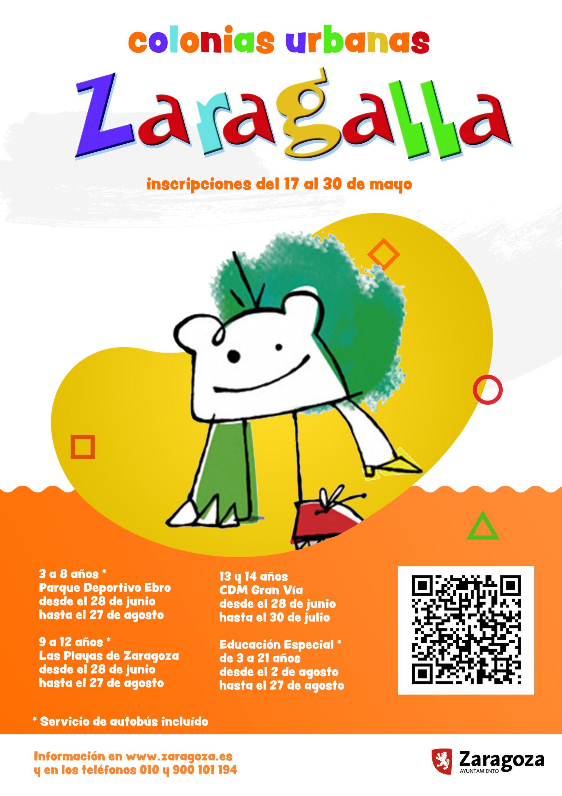 Colonias de verano 2021 Zaragalla