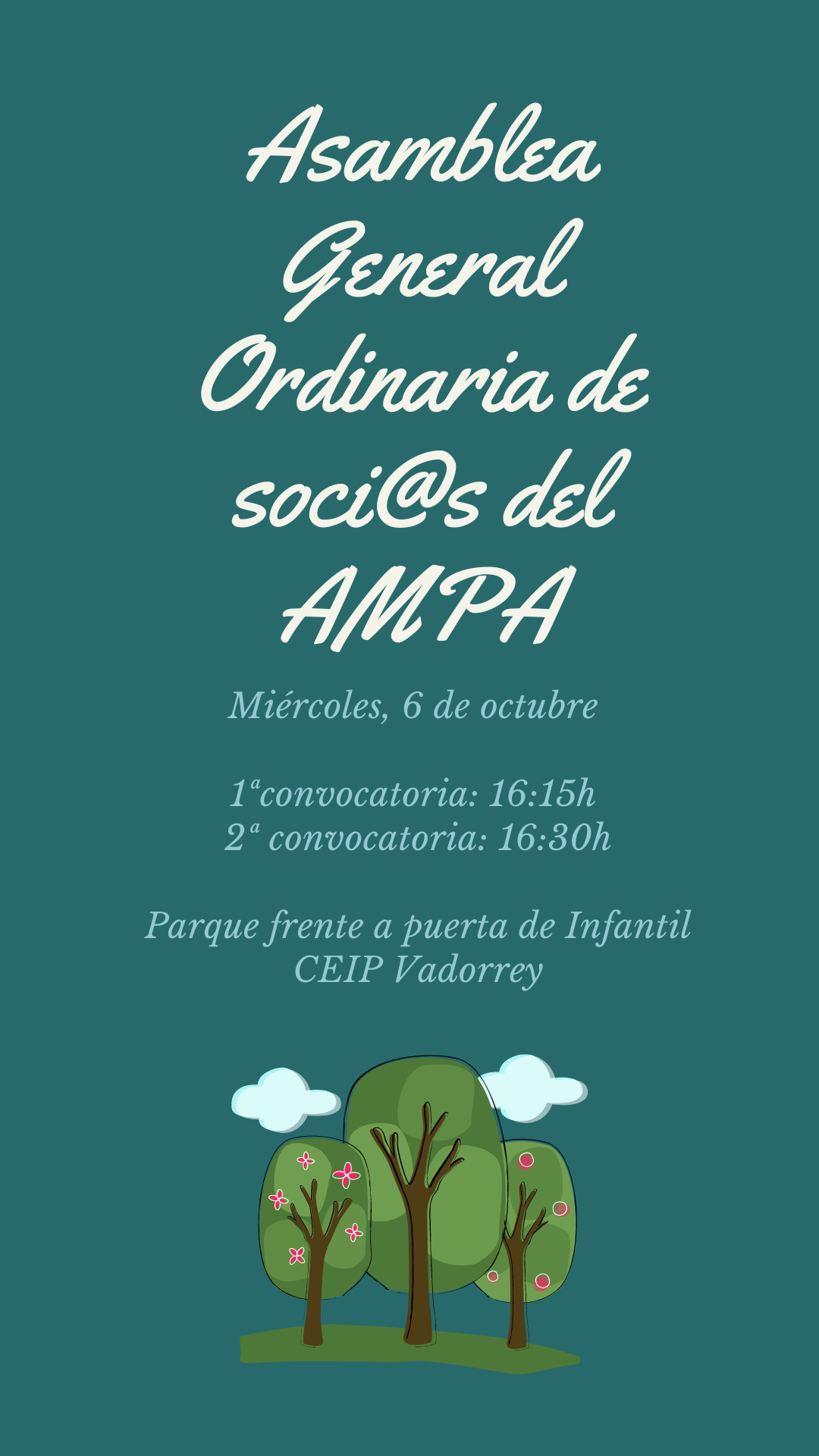 Convocatoria de Asamblea General Ordinaria