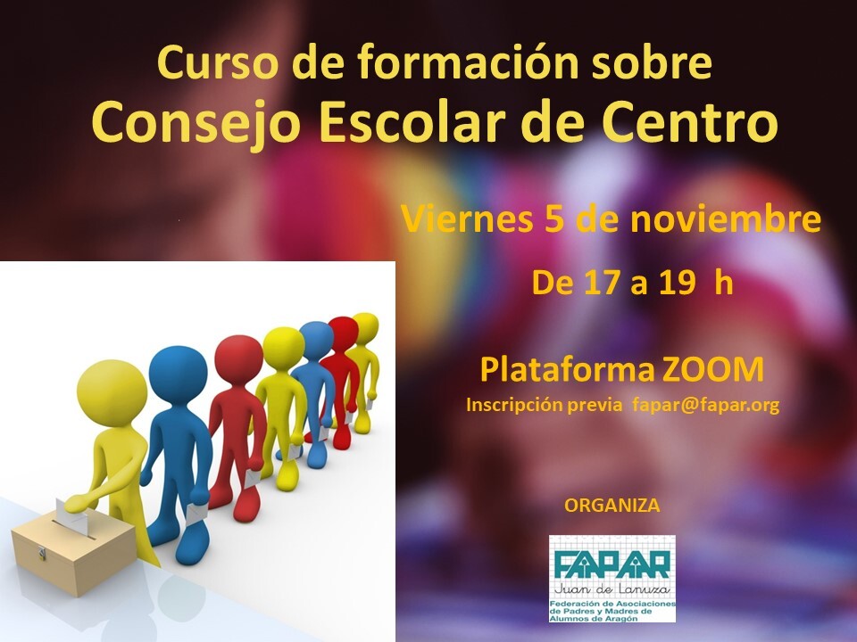 Curso online sobre Consejo Escolar