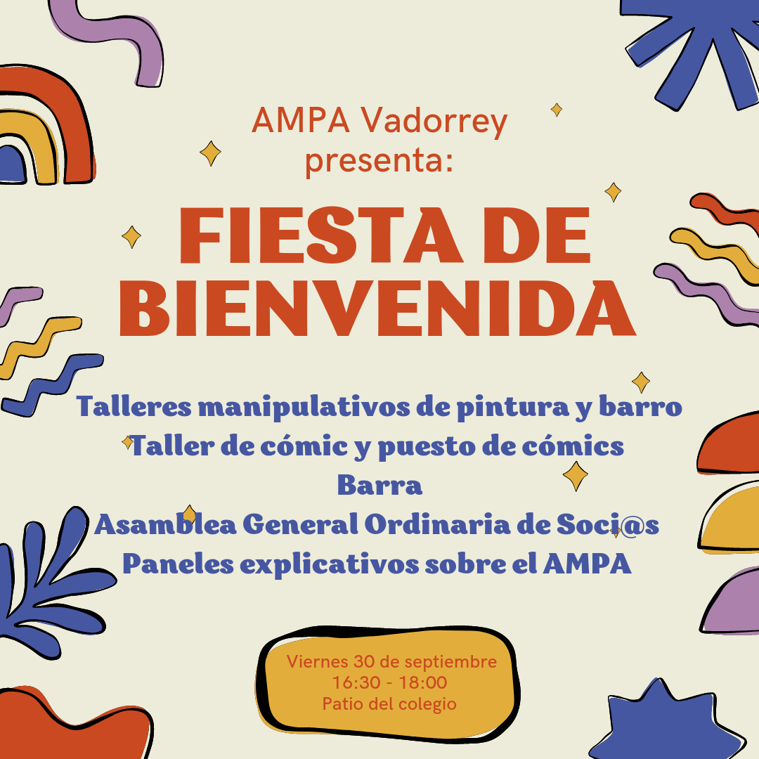 Fiesta de Bienvenida