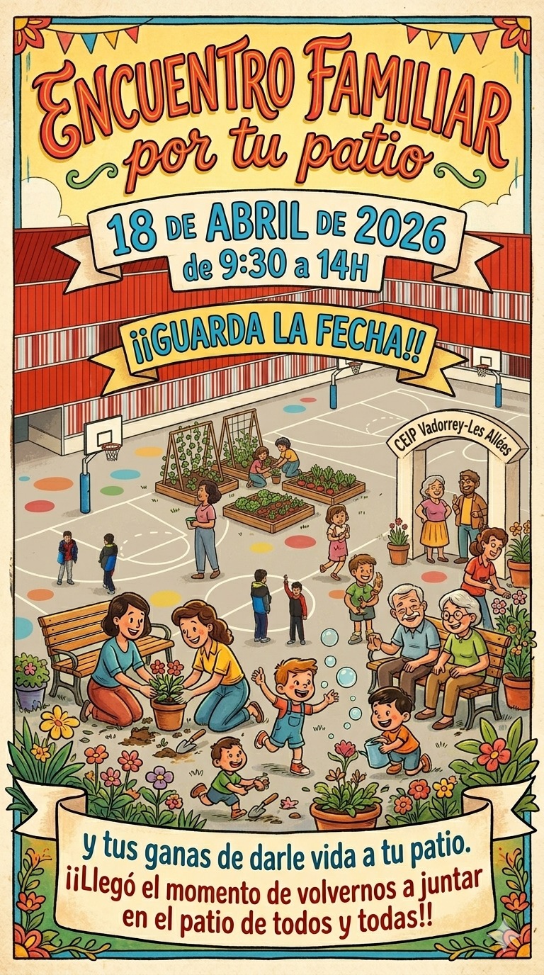 Encuentro Familiar por tu patio 18 Abril