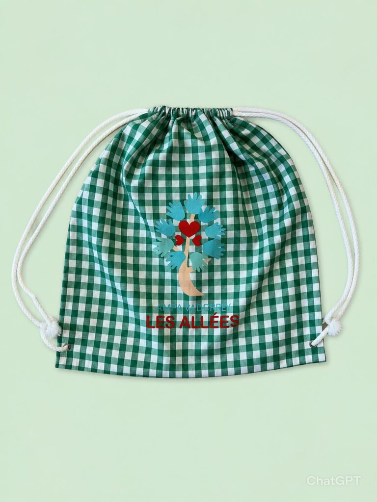 Bolsa con cuerdas
